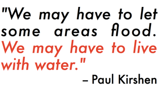 If sea levels are rising, let the floods come